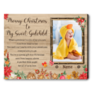 Christmas Gifts For Godchildren Personalized Baptism Canvas Gift