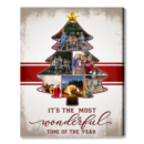 Christmas Simple Gift Ideas Holiday Home Decor Ideas Christmas Tree Photo Collage Wall Art